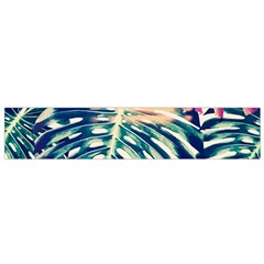 Monstera Leaf Small Flano Scarf by goljakoff