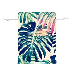 Monstera Leaf Lightweight Drawstring Pouch (s) by goljakoff