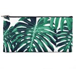 Green monstera leaf Pencil Case Front