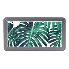 Green Monstera Leaf Memory Card Reader (mini) by goljakoff