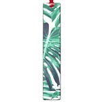 Green monstera leaf Large Book Marks Front