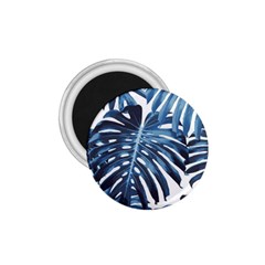 Blue monstera leaf 1.75  Magnets