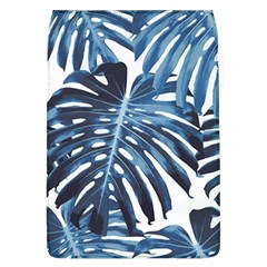 Blue monstera leaf Removable Flap Cover (L)