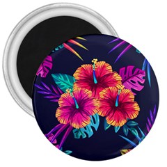 Neon Flowers 3  Magnets by goljakoff