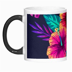 Neon Flowers Morph Mugs by goljakoff