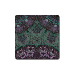 Mandala Corset Square Magnet by MRNStudios