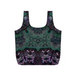 Mandala Corset Full Print Recycle Bag (S) Back