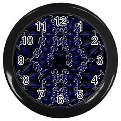 Mandala Cage Wall Clock (black) by MRNStudios