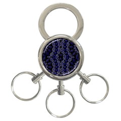 Mandala Cage 3-ring Key Chain by MRNStudios