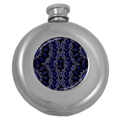 Mandala Cage Round Hip Flask (5 Oz) by MRNStudios