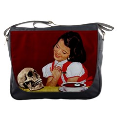 Eyeball Soup Messenger Bag by RetroCrazy