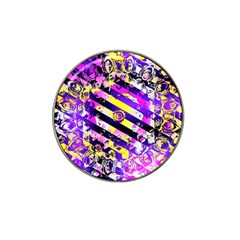 Pop Punk Mandala Hat Clip Ball Marker (4 Pack) by MRNStudios