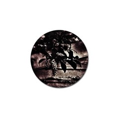 Dark Spring Golf Ball Marker by MRNStudios