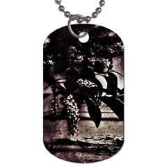 Dark Spring Dog Tag (two Sides) by MRNStudios