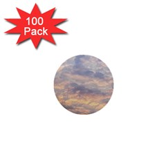 Cloudscape Photo Print 1  Mini Buttons (100 Pack) 