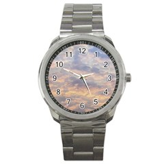 Cloudscape Photo Print Sport Metal Watch by dflcprintsclothing