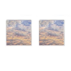 Cloudscape Photo Print Cufflinks (square) by dflcprintsclothing