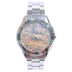 Cloudscape Photo Print Stainless Steel Analogue Watch by dflcprintsclothing