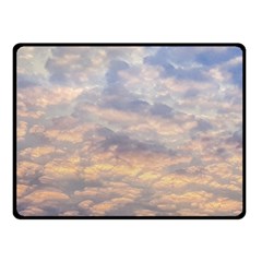 Cloudscape Photo Print Double Sided Fleece Blanket (small) 