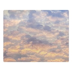 Cloudscape Photo Print Double Sided Flano Blanket (large) 