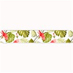 Tropical flowers Small Bar Mats 24 x4  Bar Mat