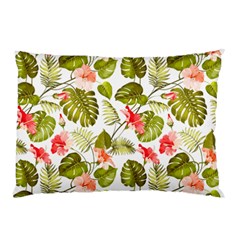 Tropical Flowers Pillow Case (two Sides) by goljakoff