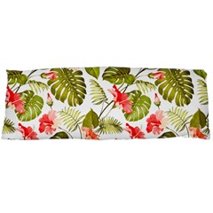 Tropical Flowers Body Pillow Case (dakimakura) by goljakoff