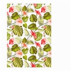 Tropical Flowers Small Garden Flag (two Sides) by goljakoff