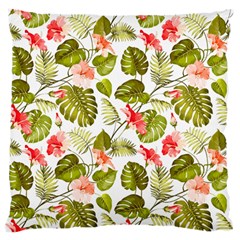 Tropical Flowers Standard Flano Cushion Case (two Sides) by goljakoff