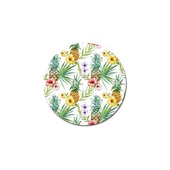 Tropical Pineapples Golf Ball Marker by goljakoff