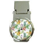 Tropical pineapples Money Clip Watches Front