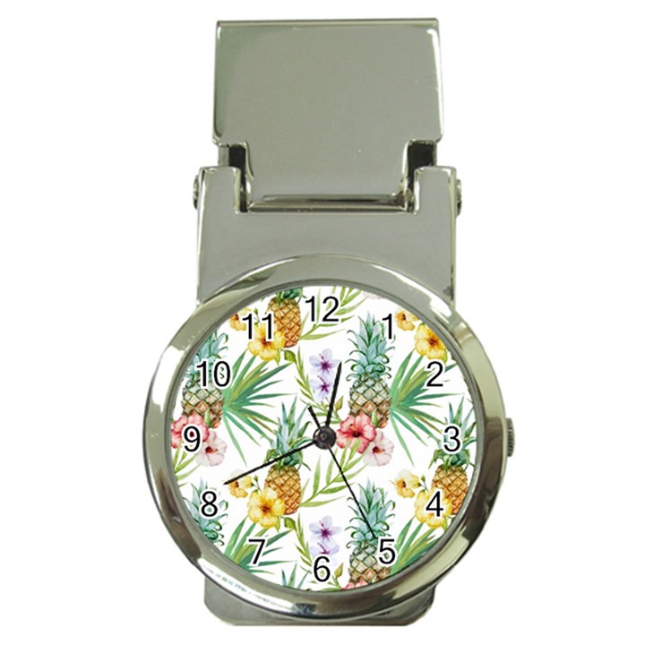 Tropical pineapples Money Clip Watches