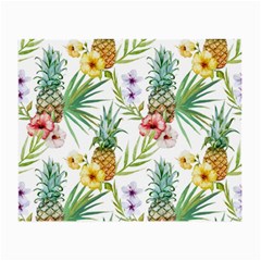 Tropical Pineapples Small Glasses Cloth (2 Sides) by goljakoff