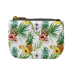 Tropical Pineapples Mini Coin Purse by goljakoff