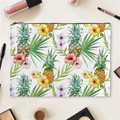 Tropical Pineapples Cosmetic Bag (xl) by goljakoff