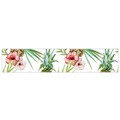 Tropical Pineapples Small Flano Scarf by goljakoff