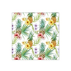 Tropical Pineapples Satin Bandana Scarf by goljakoff