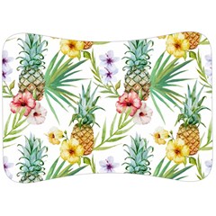 Tropical Pineapples Velour Seat Head Rest Cushion by goljakoff