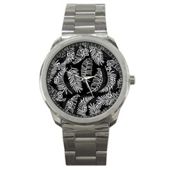 Fallen Leaves Sport Metal Watch by goljakoff