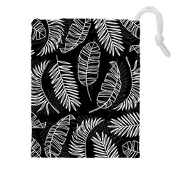 Fallen Leaves Drawstring Pouch (4xl) by goljakoff