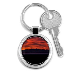 Las Aguilas Viewpoint, El Chalten, Argentina Key Chain (round) by dflcprintsclothing