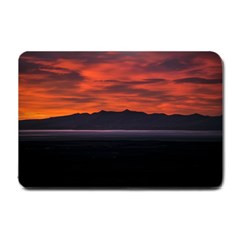 Las Aguilas Viewpoint, El Chalten, Argentina Small Doormat  by dflcprintsclothing