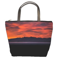 Las Aguilas Viewpoint, El Chalten, Argentina Bucket Bag by dflcprintsclothing