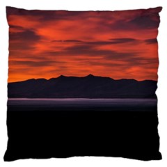 Las Aguilas Viewpoint, El Chalten, Argentina Standard Flano Cushion Case (one Side) by dflcprintsclothing