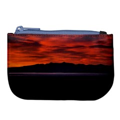 Las Aguilas Viewpoint, El Chalten, Argentina Large Coin Purse by dflcprintsclothing