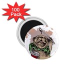 Pug Lover Coffee 1.75  Magnets (100 pack)  Front