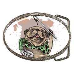 Pug Lover Coffee Belt Buckles