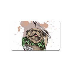 Pug Lover Coffee Magnet (name Card)