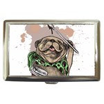 Pug Lover Coffee Cigarette Money Case Front