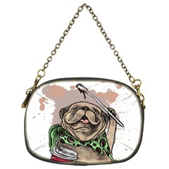 Pug Lover Coffee Chain Purse (one Side) by EvgeniaEsenina